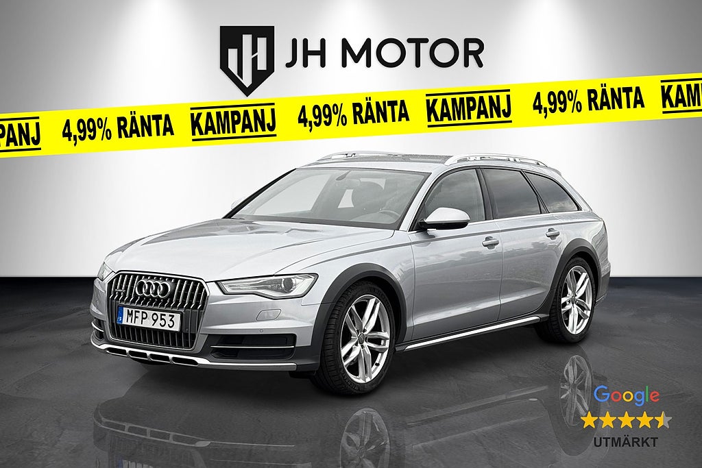 Audi A6 Allroad 3.0 TDI Quattro 218hk DVÄRMARE/Drag/20” 