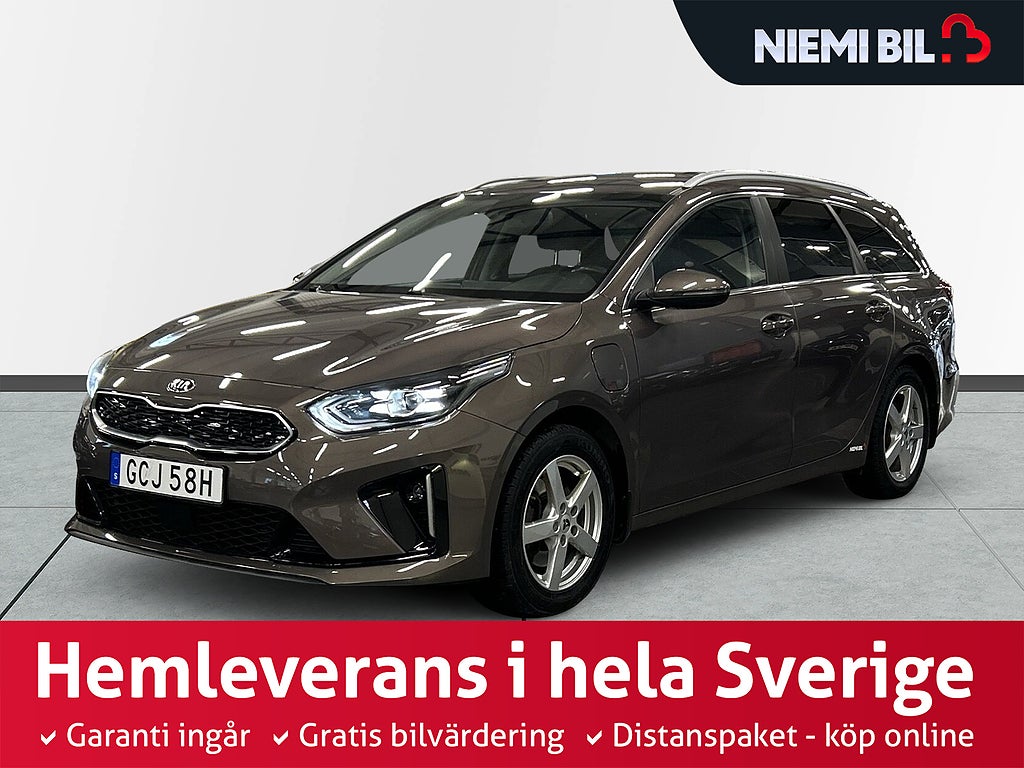 Kia Ceed SW Plug-in Hybrid DCT S&V-hjul/Rattvärm/Kamera/Carplay