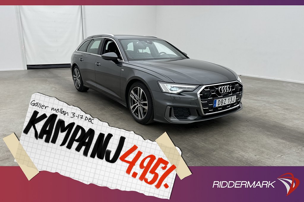 Audi A6 Avant 40 TDI Q S-Line Cockpit Kamera 4,95% Ränta