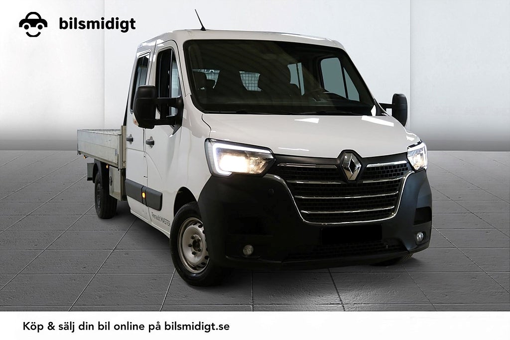 Renault master Chassi Cab 3.5T 2.3 7-sits Kamkedja Värmare 150hk