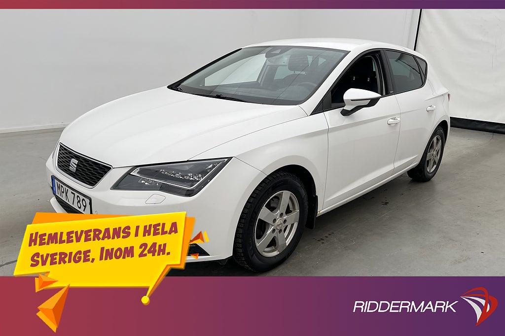Seat Leon 1.2 TSI Style Navi Sensorer Bluetooth Farthållare
