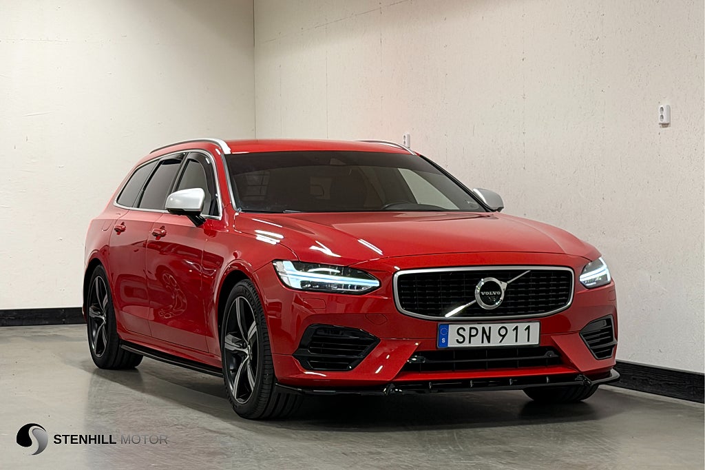 Volvo V90 T8 Twin Engine AWD 392hk Geartronic R-Design HuD 360° 