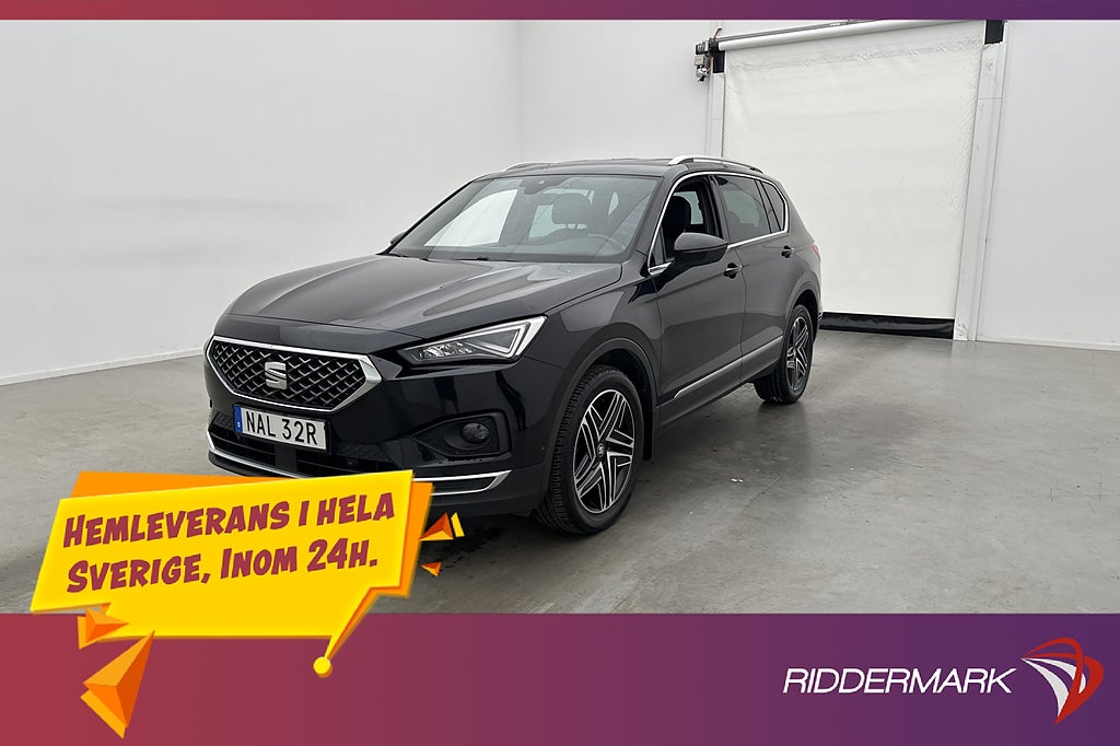 Seat Tarraco TDI 4Drive Xcellence 7-Sits Cockpit D-Värm Drag
