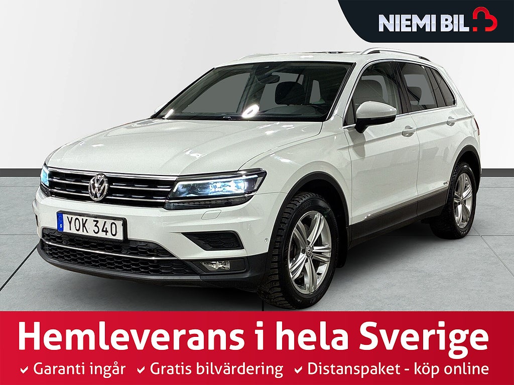 Volkswagen Tiguan 2.0 TDI 4Motion GT Drag Värmare Kamera Pano Massage S&V