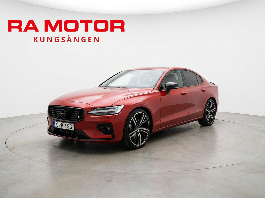Volvo S60 T5 AWD 250hk R-Design HUD | VOC | 360° | BLIS | Drag 2020