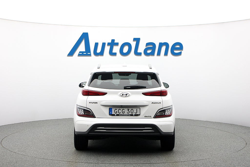 Hyundai Kona 64 kWh Advanced, B-kamera, HUD, Ventilerade, 204hk