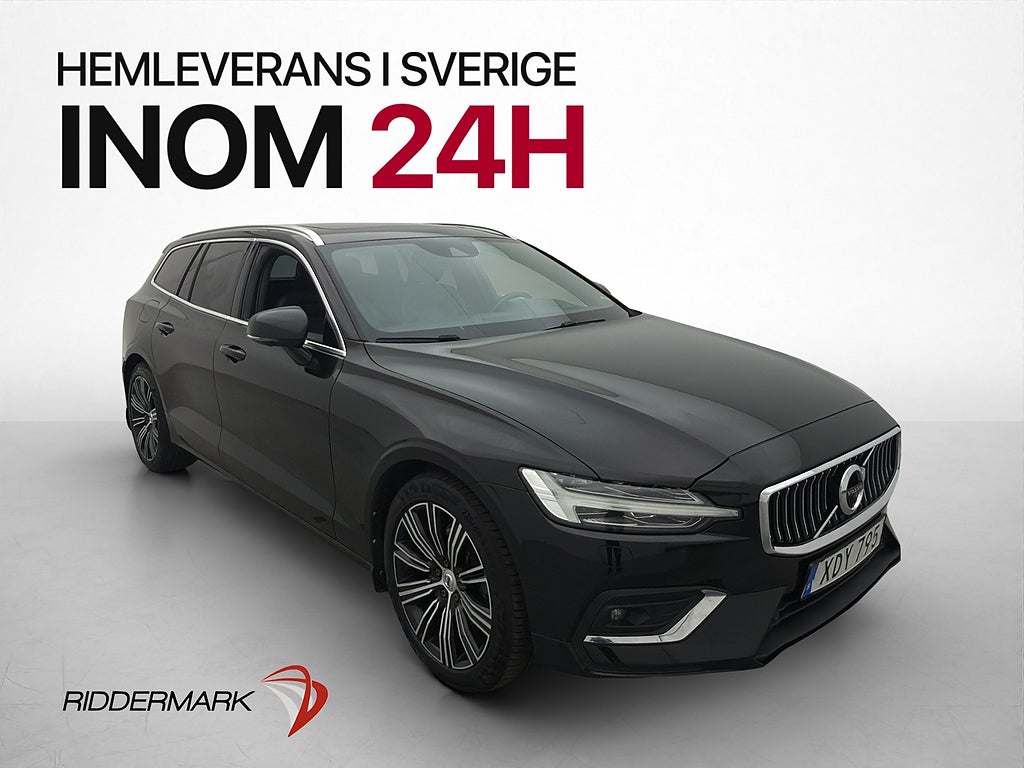 Volvo V60 D4 Inscription Pano H/K HUD VOC Värm 360 Navi Drag