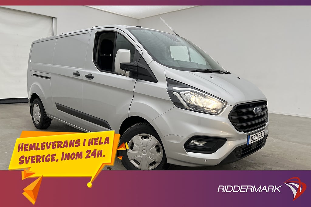 Ford transit-custom L2 2.0TDCi Värmare Drag B-Kamera Moms