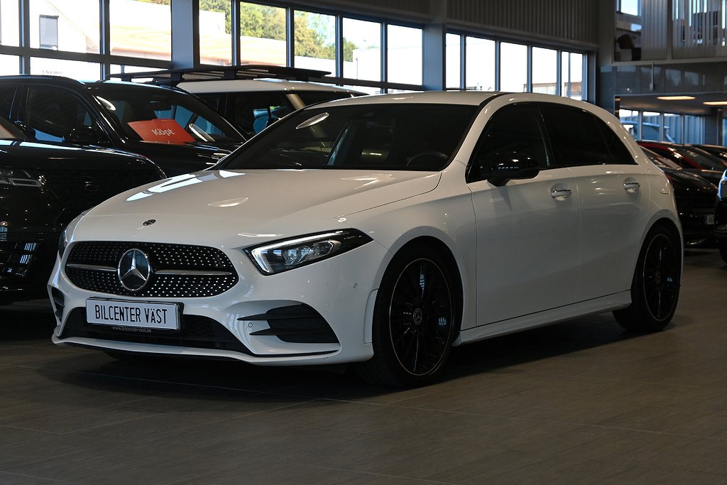 Mercedes-Benz A 250 4M 224hk AMG Night 19" Navi KEYLESS