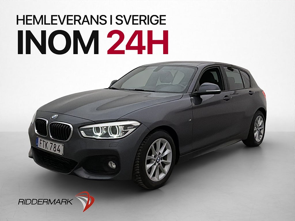 BMW 120 d 190hk M Sport P-Sensorer Navi 0.43l/mil