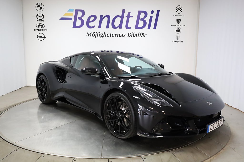 Lotus Emira V6 SE | Manuell | Sportfjädring | KEF | Nappaläder