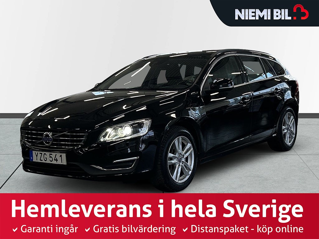 Volvo V60 D5 Plug-in Hybrid AWD Momentum S&V-hjul/Pvärm/Drag
