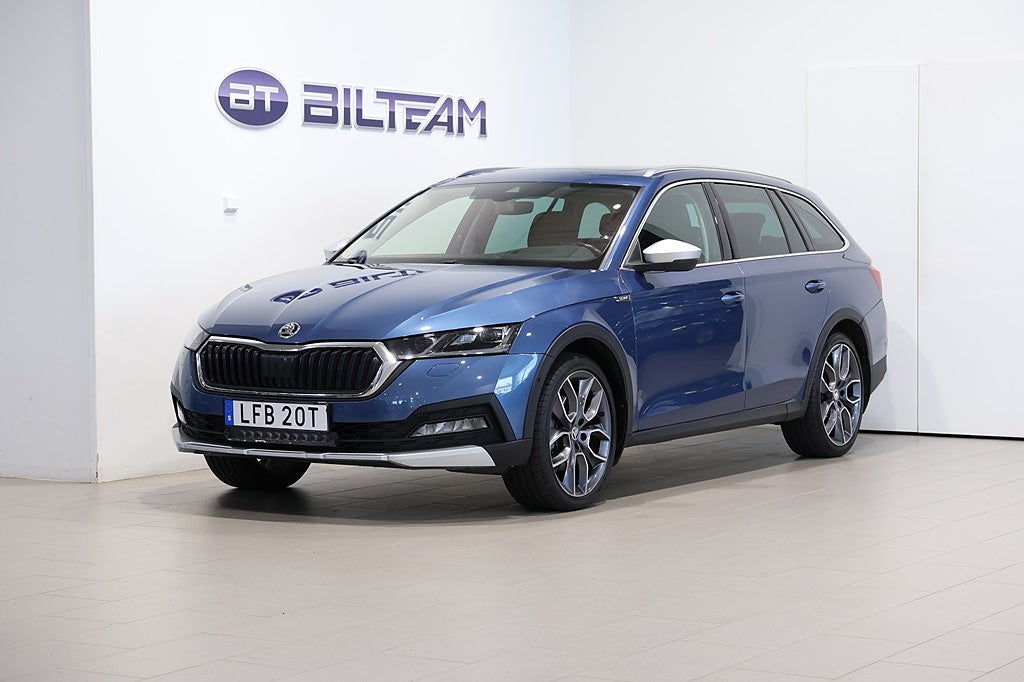 Skoda Octavia Combi Scout 2,0 TDI 200 Hk 7 vxl DSG 4x4