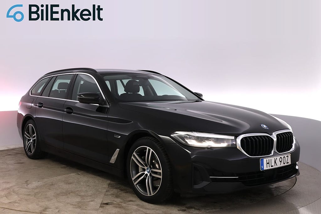 BMW 530e Touring Connected Läder B-Kamera Drag Navi Carplay