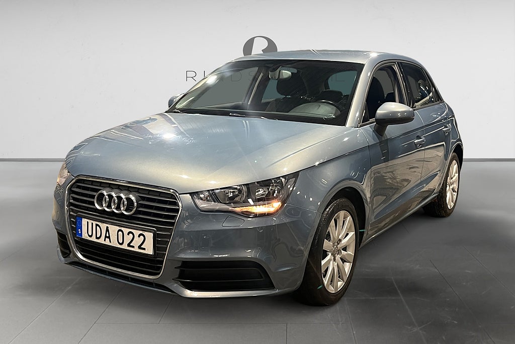 Audi A1 Sportback 1.4 TFSI 122HK PROLINE 0.46L/MIL 8700MIL 16"