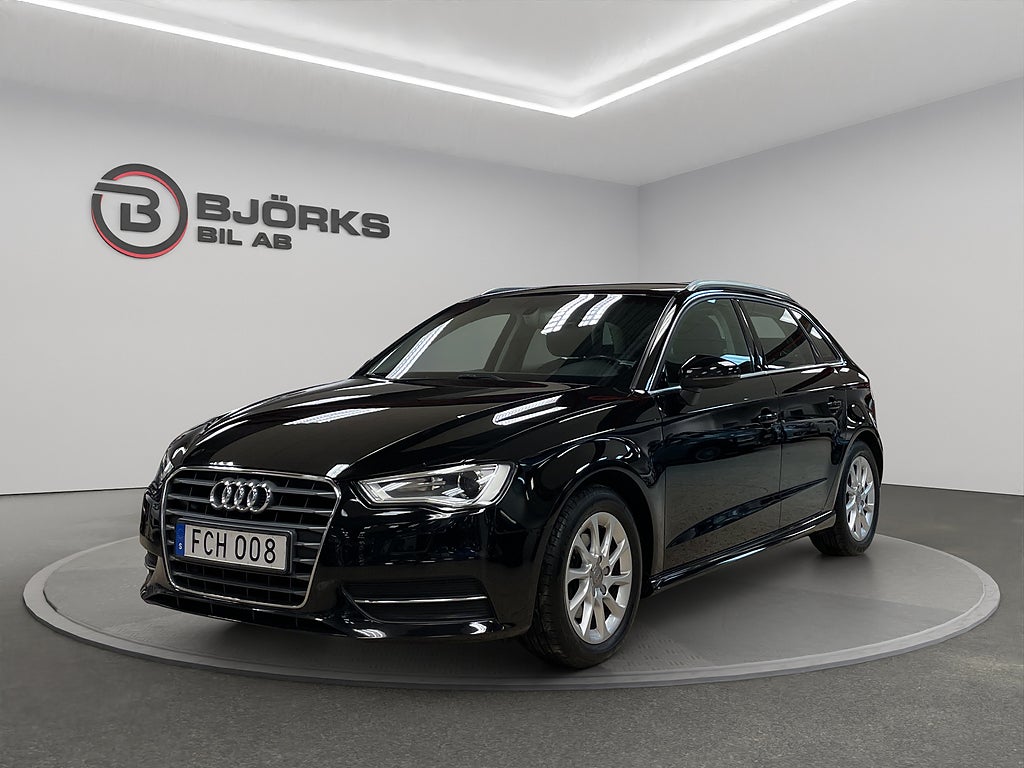 Audi A3 Sportback 1.6 TDI Ultra Attraction 1Brukare PDC 110hk