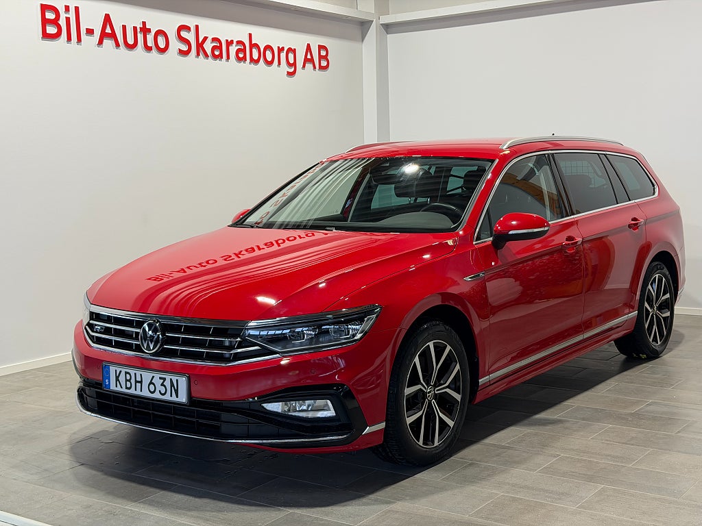 Volkswagen Passat 2.0 TDI Aut R-Line GT Kombi 200hk Drag Värmare