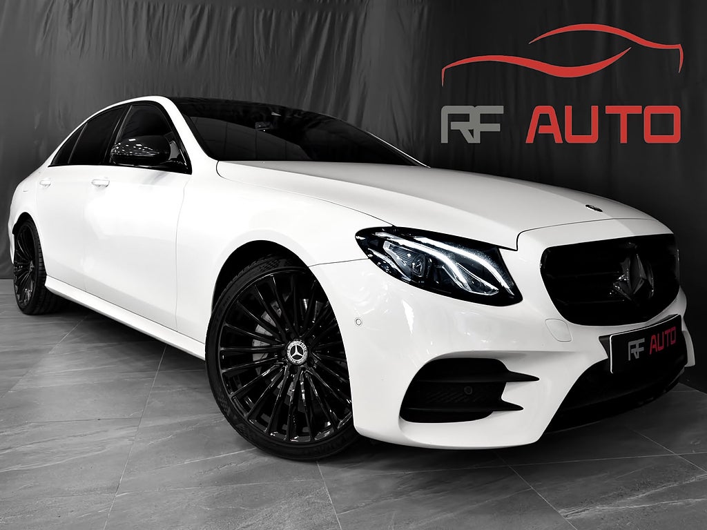 Mercedes-Benz E 220 d AMG Widescreen Head-Up Burmester 360° 194hk