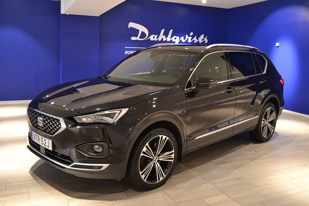 Seat Tarraco 2,0TSI 190hk Xcellence 4M 7PL Drag Backkamera V-hjul