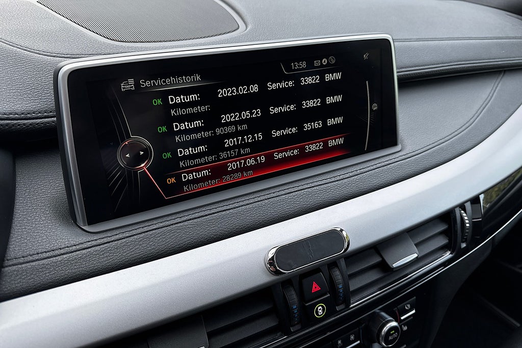 BMW X6 xDrive30d 30d 258hk 360cam Softclose X6M OPTIK 2015, bild 34