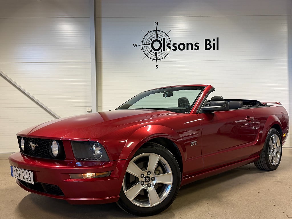 Ford Mustang GT Convertible GT Aut Läder Kenwood Clean Carfax