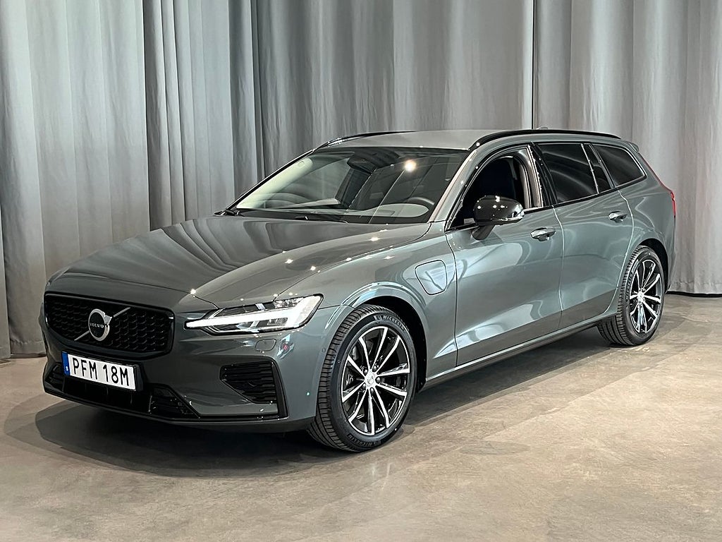Volvo V60 T6 Plus Dark Nordic Edition Lagerbil Redo För Omg Lever...