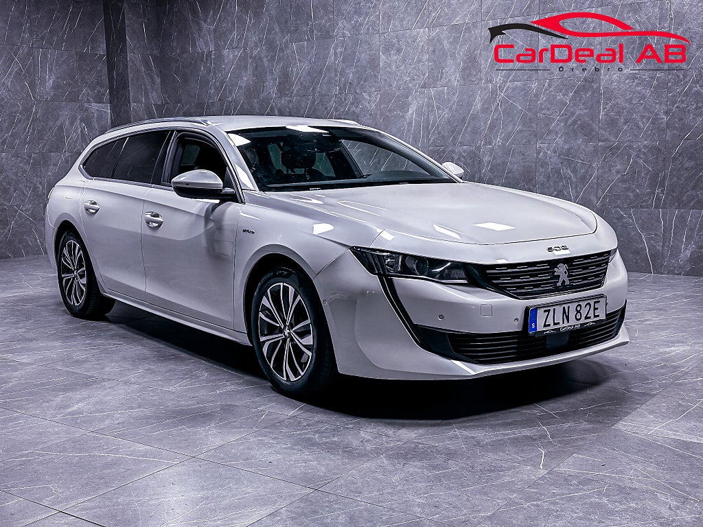 Peugeot 508 SW Hybrid EAT Drag Värmare Android Auto MOMS
