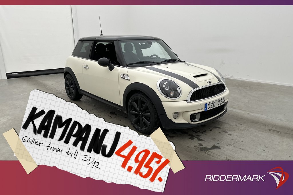 MINI Cooper SD 143hk Chili Navi Sensorer Farthå 4,95% Ränta