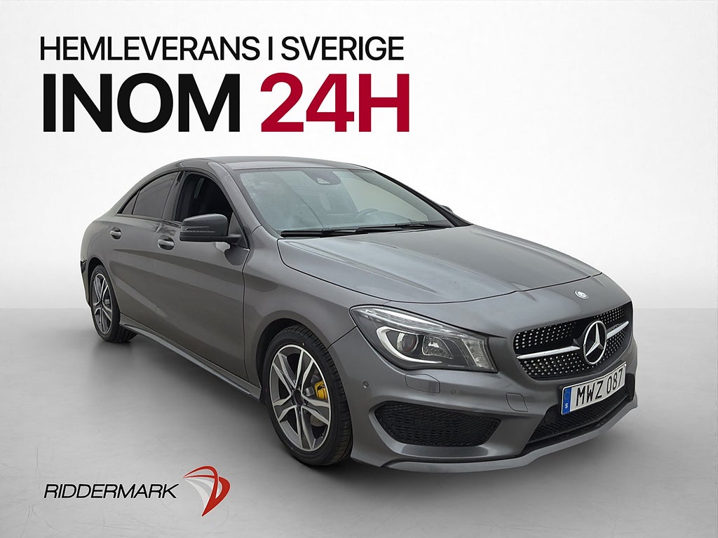 Mercedes-Benz CLA 200 d 136hk AMG Kamera Halvskinn Bluetooth
