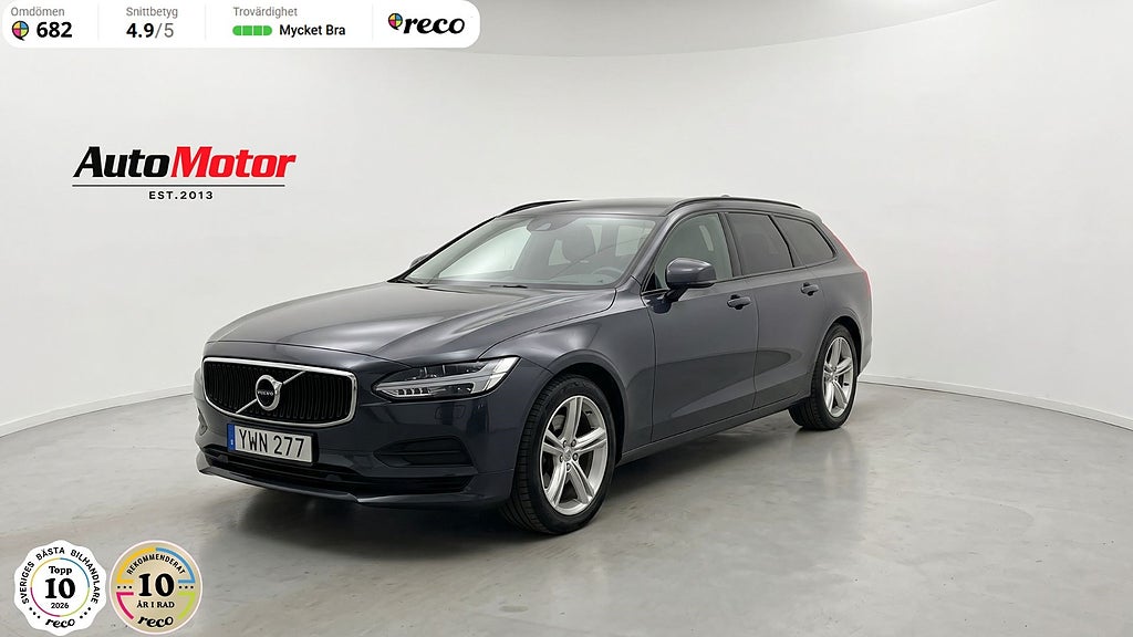 Volvo V90 D3 Business Automat Drag/Värmare 3,45% RÄNTEKAMPANJ