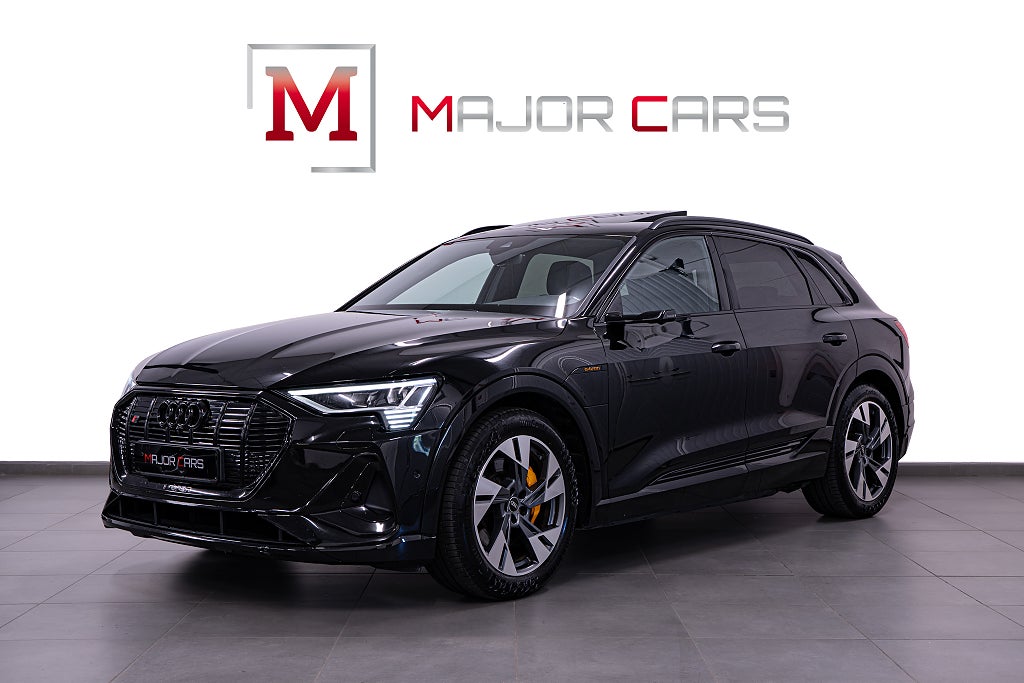 Audi E-Tron 55 Q S-Line Pano B&O 360° VirtuellaSpeglar Luft-F Drag