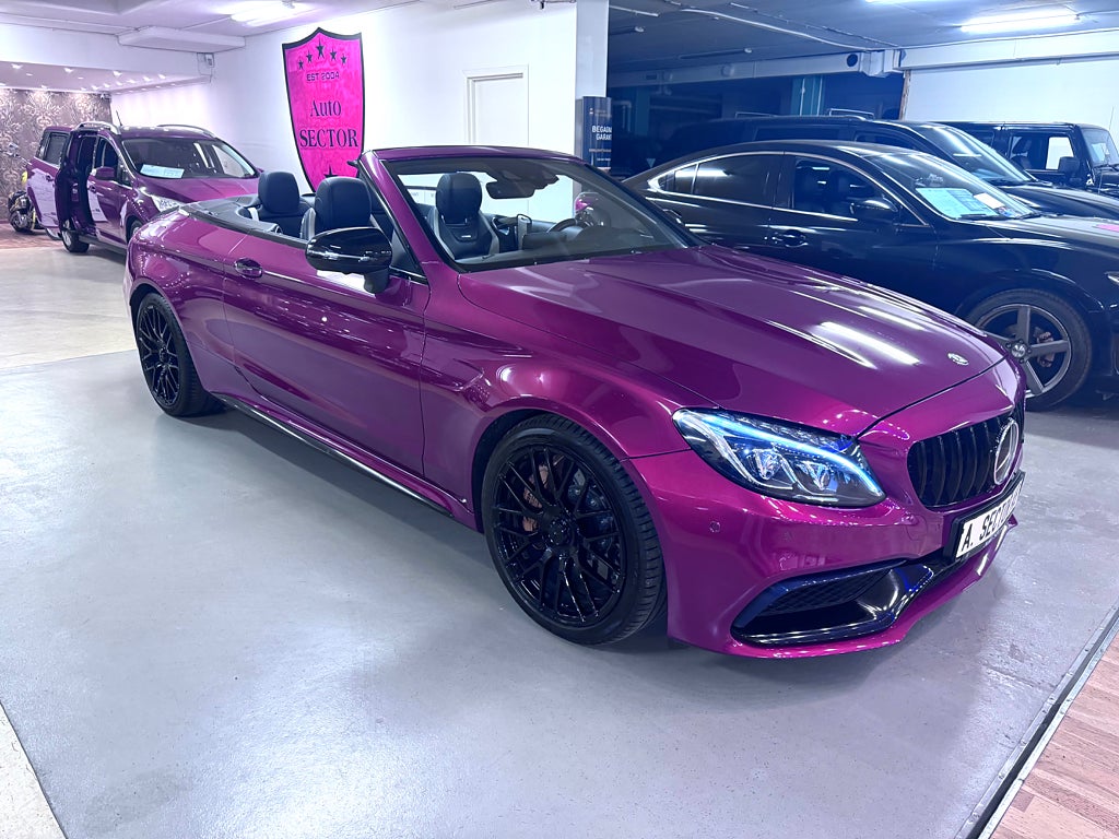 Mercedes-Benz C C63 S AMG Keramiska bromsar, Topputrustad!