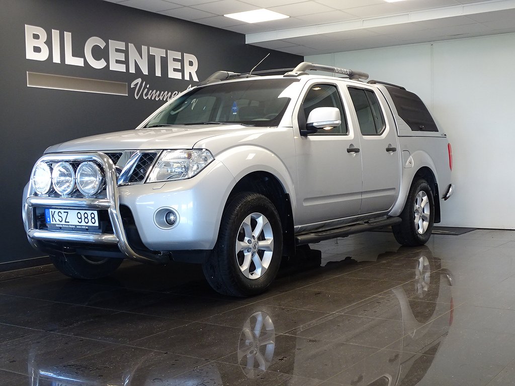 Nissan Navara Dubbelhytt 2.5 dCi 4x4 190Hk Drag