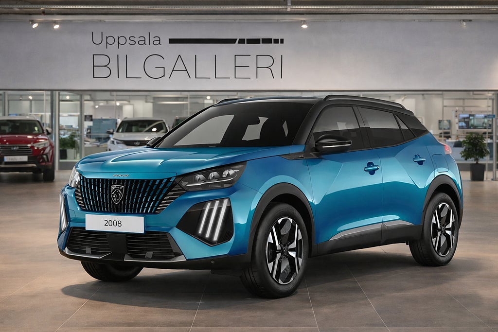 Peugeot 2008 GT HYBRID 145hk PRIVATLEASING Trådlös Mobilladdare