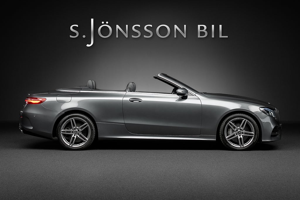 Mercedes-Benz E 450 4MATIC AMG Cabriolet / Minnespaket / Komfortstolar