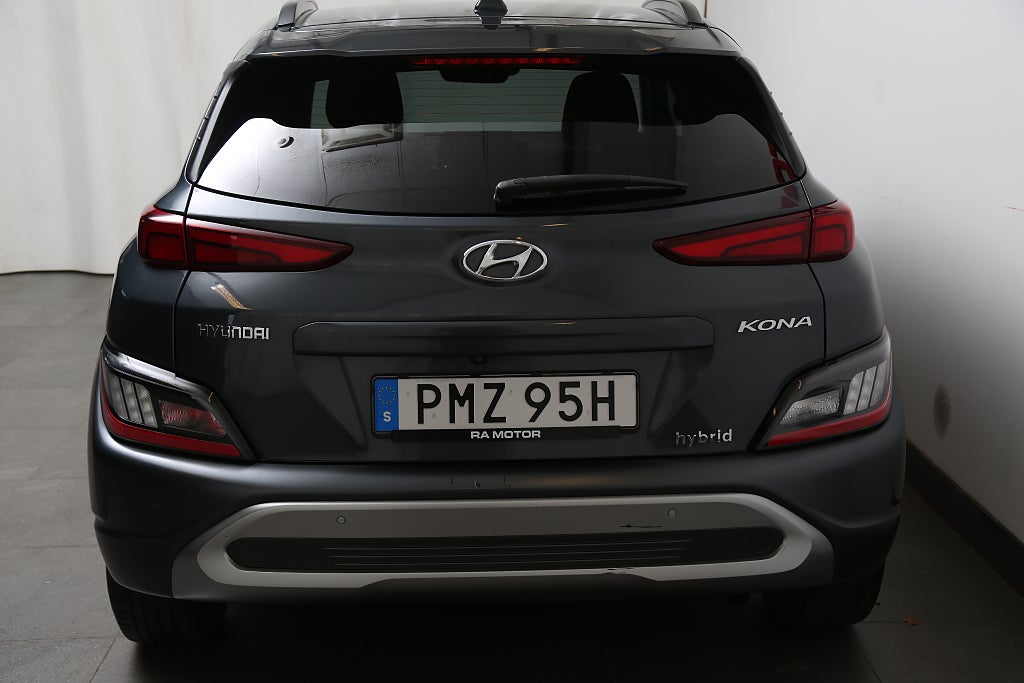 Hyundai Kona Hybrid 1,6 GDI 141hk Advanced Aut Navi KRELL Head up 2021