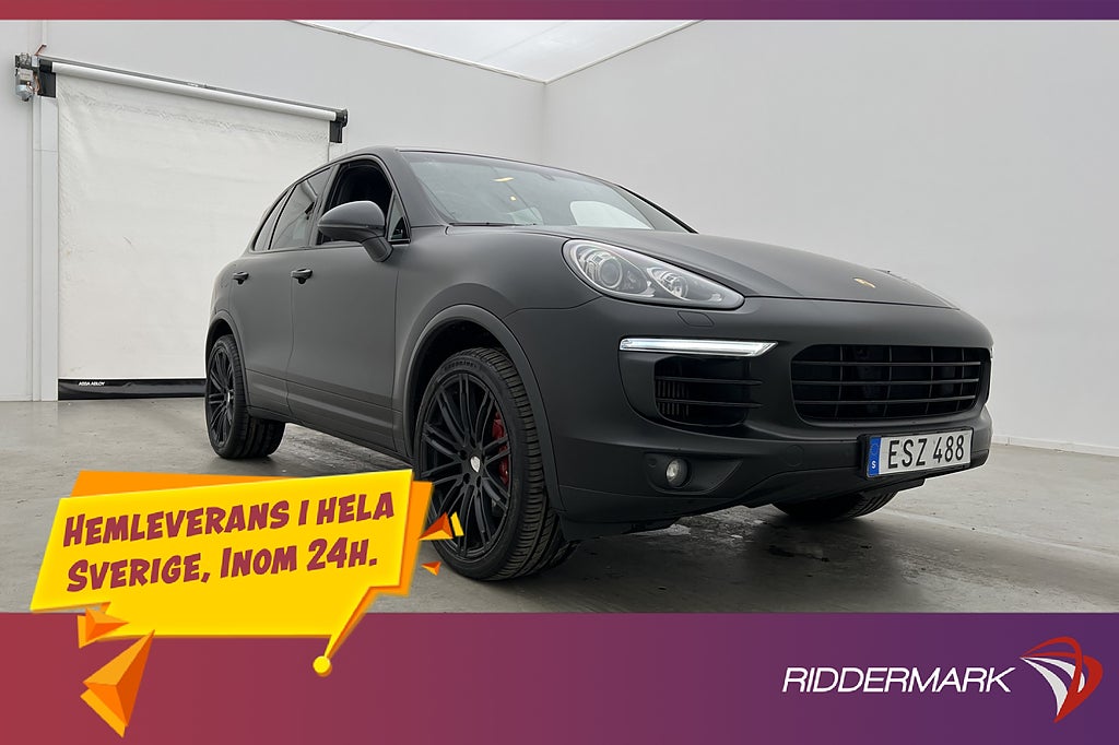 Porsche Cayenne S Sport Chrono Värm Navi Luftfjäd BOSE Drag