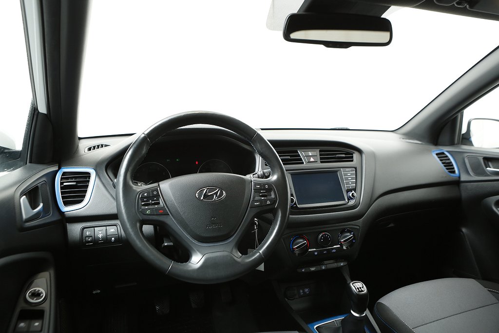 Hyundai i20 1,2 84hk Go! Edition 5D Navi Motorv Drag 2017
