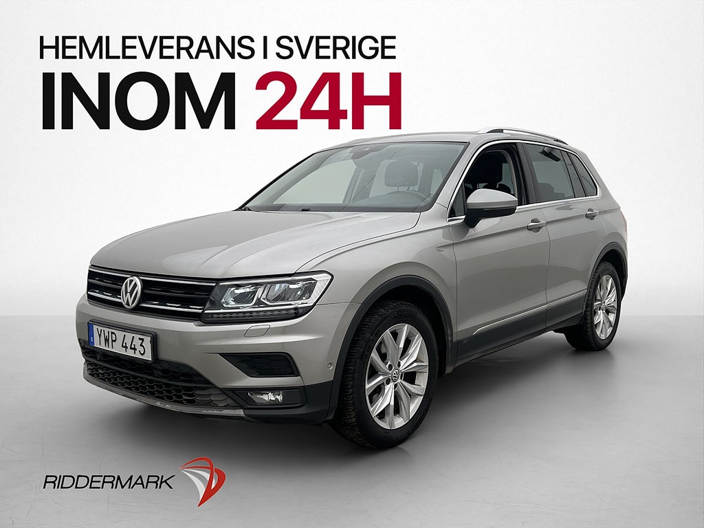Volkswagen Tiguan 4M Executive Värmare Massage Kamera Drag