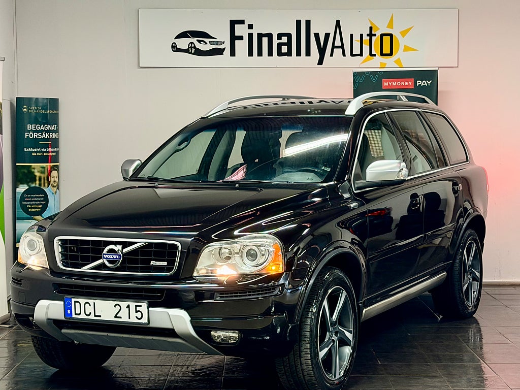 Volvo XC90 7-seater D5 AWD Geartronic R-Design. 1-Privat ägare