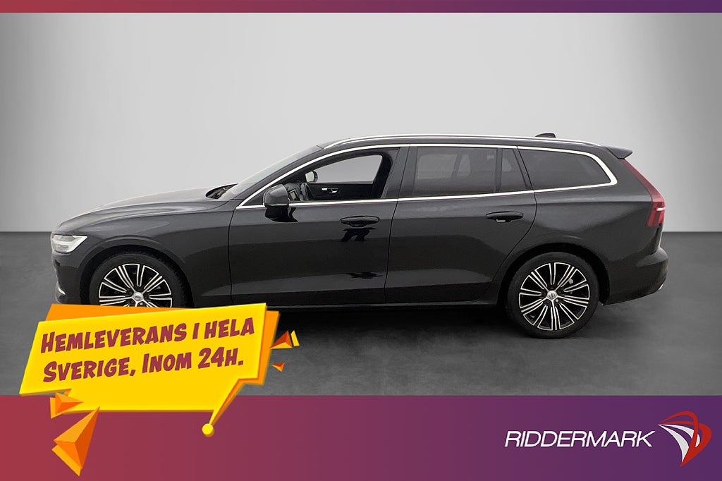Volvo V60 D4 190hk Inscription H/K Pano Värm HUD 360° Drag