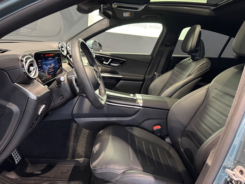 Mercedes-Benz GLC 300 de Coupé 4MATIC AMG Glastak 20tum Läder - bild 4