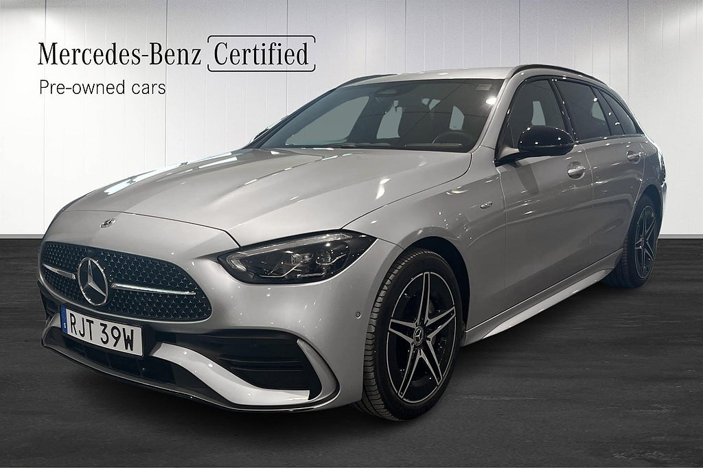 Mercedes-Benz C 300 de 4MATIC AMG Night / läder
