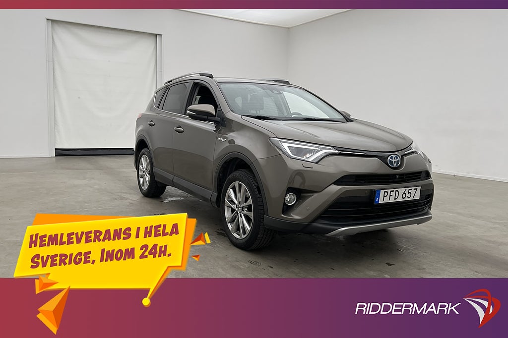 Toyota RAV4 Hybrid 2.5 AWD CVT Executive Rattvärme Kamera