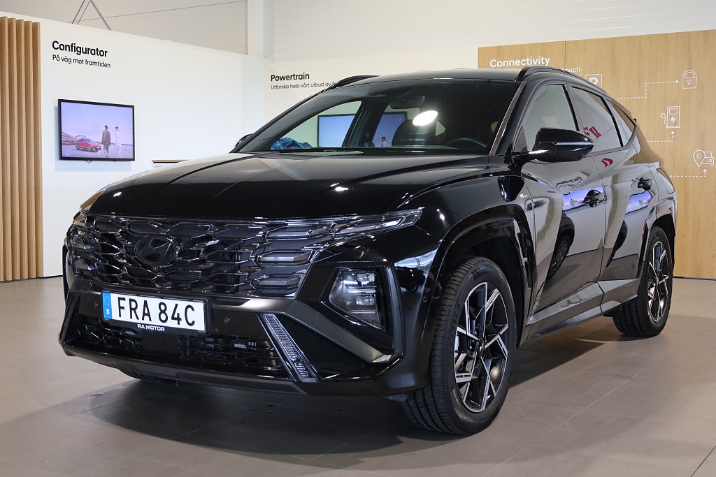 Hyundai Tucson N-Line Plug-in hybrid 4WD Tech-paket Dragkrok 360kamera