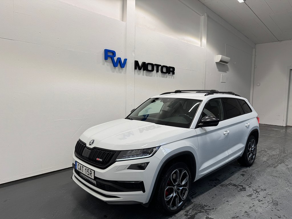 Skoda Kodiaq RS 2.0 TDI 4x4 240hk Cockpit Canton D-värm Drag