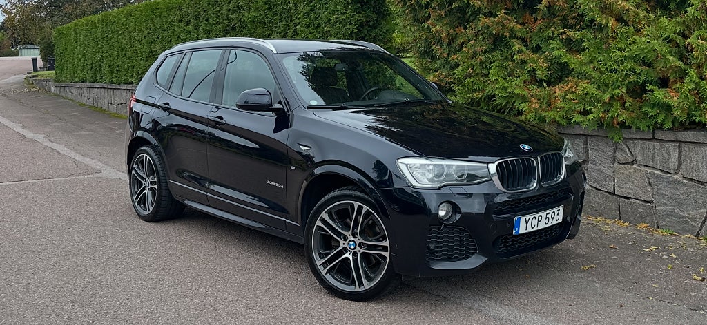 BMW X3 xDrive20d Steptronic M Sport Värmare Drag GPS Backkamer
