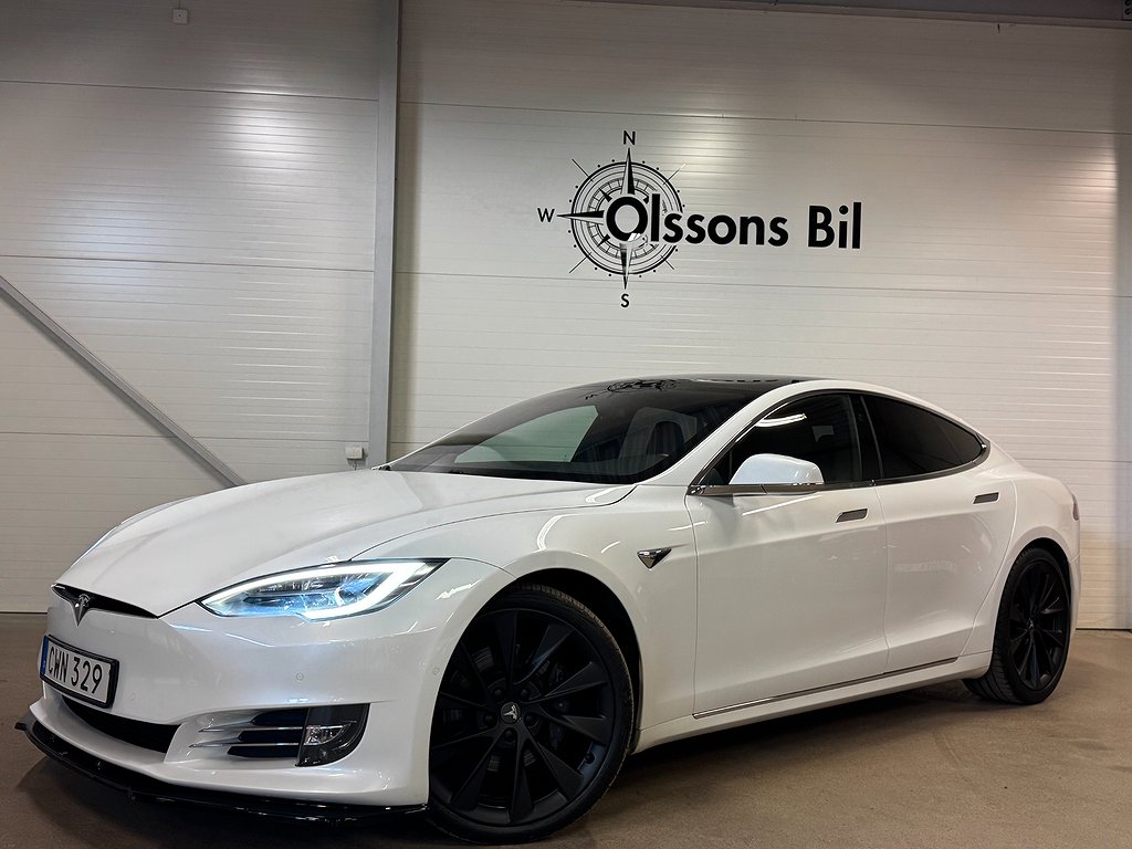 Tesla Model S 75D Pano Luftfjädring 21" Maxton 333hk