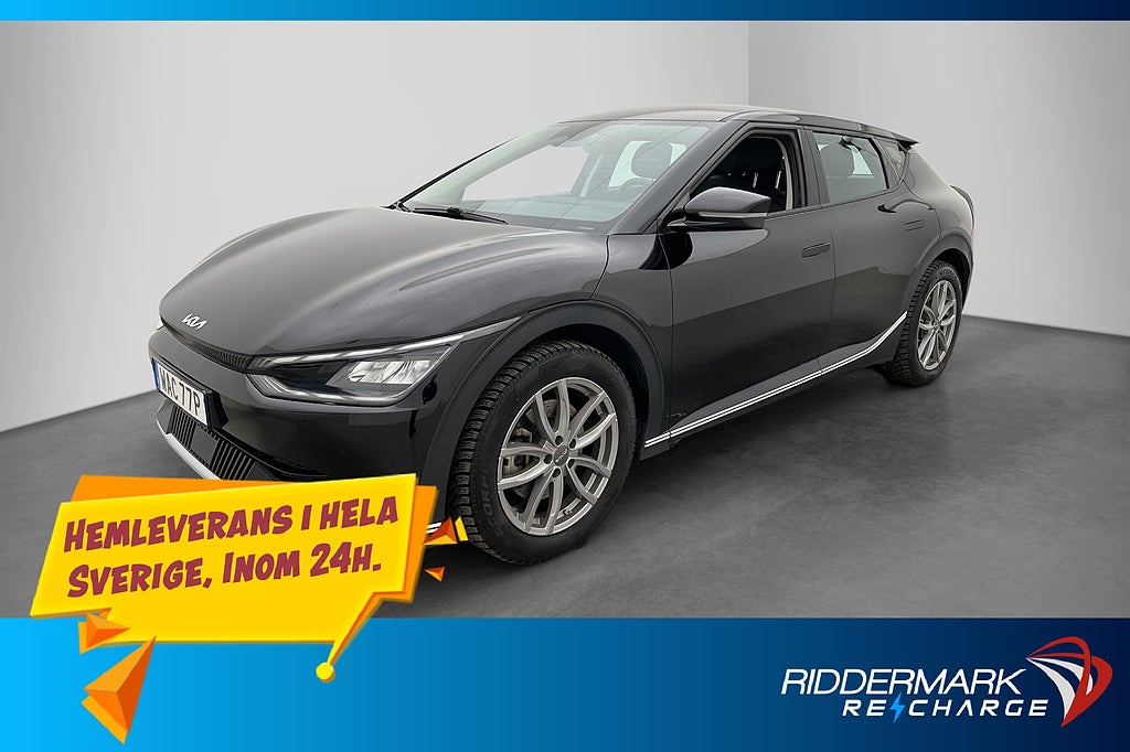 Kia EV6 77.4 kWh 228hk Kamera Rattvärme CarPlay MOMS