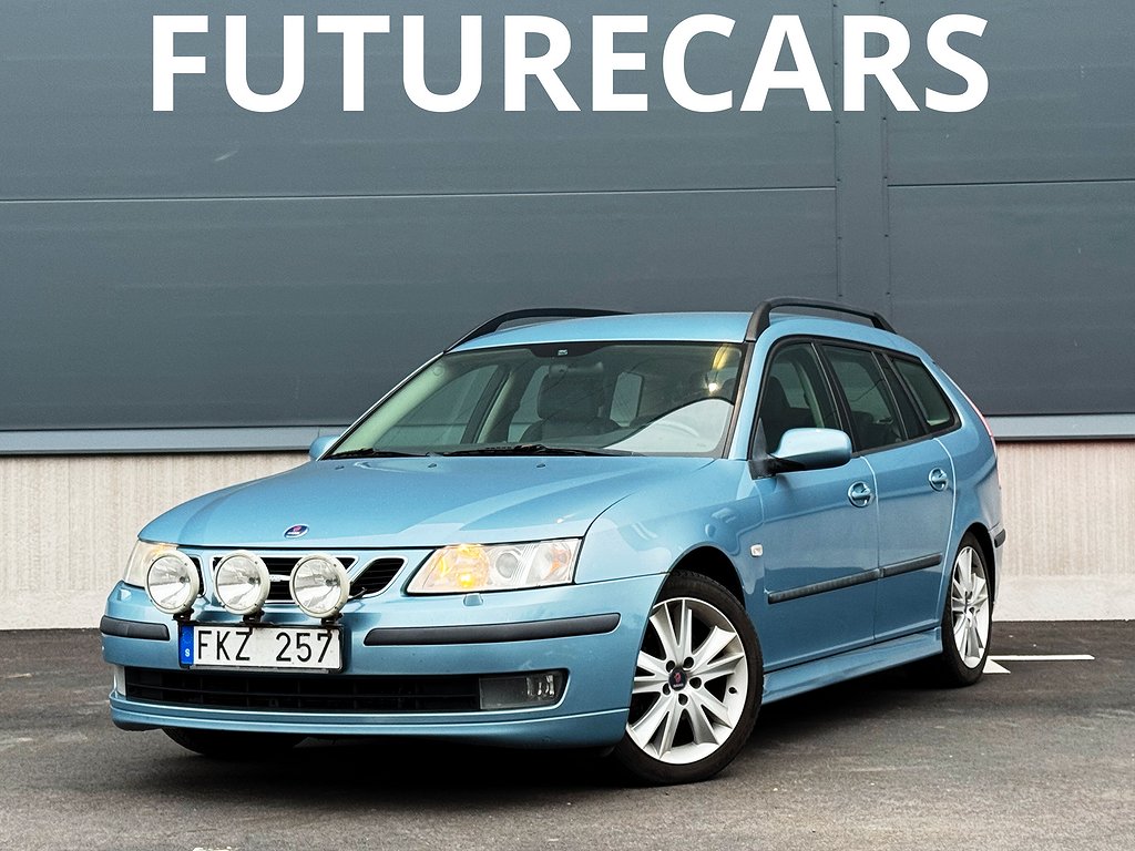 Saab 9-3 SportCombi 1.9 TiD Vector Besiktigad, Dragkrok mm